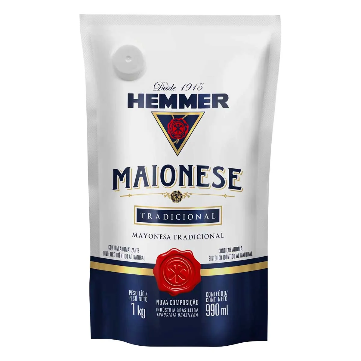 MAIONESE HEMMER TRADICIONAL 1KG