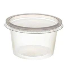 KIT POTE 140ML TRANSPARENTE ULTRA PCT/25UN