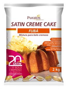 SATIN MOIST CAKE FUBÁ CREMOSO 2KG