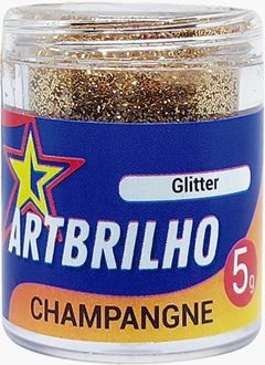GLITTER CHAMPANGE ART BRILHO 5G