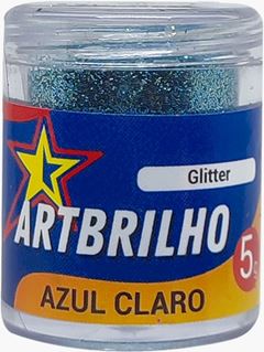 GLITTER AZUL CLARO ART BRILHO 5G
