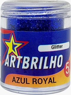 GLITTER AZUL ROYAL ART BRILHO 5G