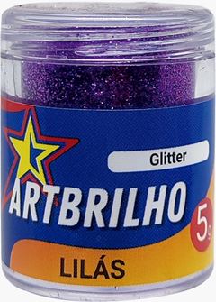 GLITTER LILAS ART BRILHO 5G
