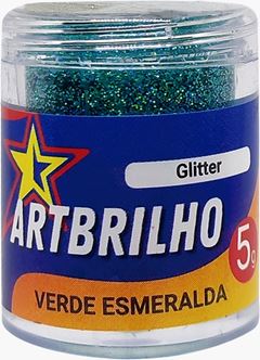 GLITTER VDE ESMERALDA ART BRILHO 12X5G