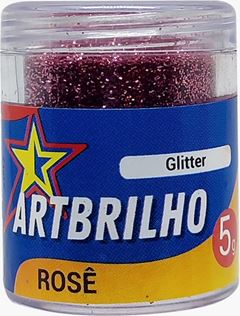 GLITTER ROSE ART BRILHO 5G