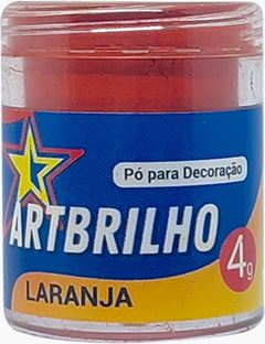 PO DECOR LARANJA ART BRILHO 12X4G