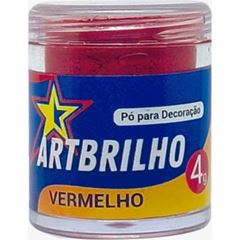 PO DECOR VERMELHO ART BRILHO 12X4G