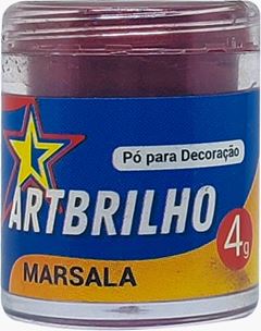 PO DECOR MARSALA ART BRILHO 12X4G