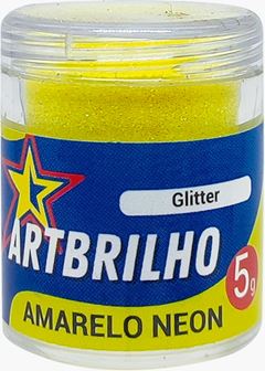 PO DECOR AMARELO NEON ART BRILHO 12X4G