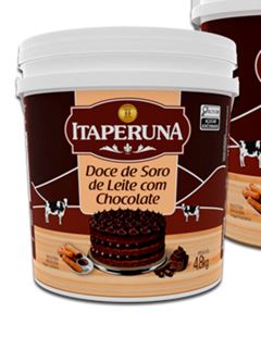 DOCE SORO DE LEITE COM CHOCOLATE ITAPERUN 4,8KG