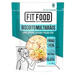 BISCOITO DE ARROZ INTEGRAL MULTIGR?OS FIT FOOD 90G
