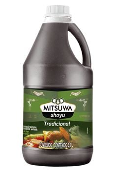 MOLHO SHOYU TRADICIONAL MITSUWA 3,1L