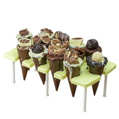 SUPORTE C/ PEGA CONE C/3PCS CAKHE STAR