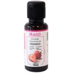 EMULSAO SABORIZANTE DE MORANGO 18ML MAGO