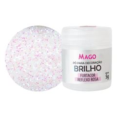 PO P/ DECO FURTACOR REFLEXO ROSA MAGO 5G