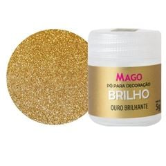 PO P/ DECORACAO OURO BRILHANTE MAGO 5G 