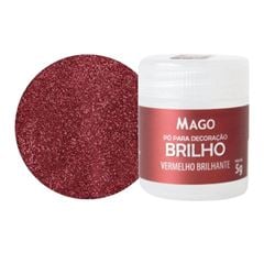 PO P/ DECOR VERMELHO BRILHANTE MAGO 5G 