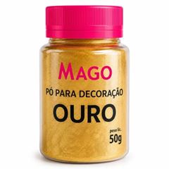 PO P/ DECORACAO OURO 50G MAGO