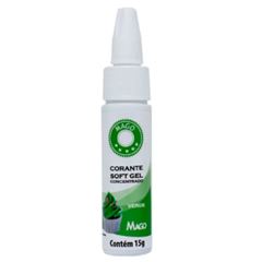 COR SOFT GEL VERDE 15G MAGO