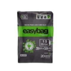 SACO PLASTICO EASY BAG EMBALADO 15 LT