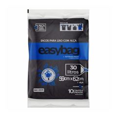SACO PLASTICO EASY BAG EMBALADO 30LT 