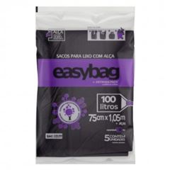 SACO PLASTICO EASY BAG EMBALADO 100 LT 