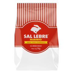 SAL LEBRE MARINHO CHURRASCO IODADO 1KG