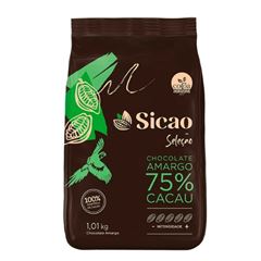 CHOC SELECAO 75% AMARGO SICAO GTS 1,01KG