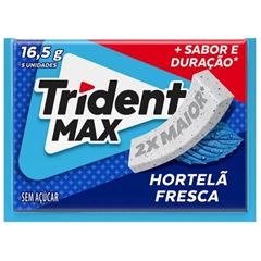 TRIDENT MAX HORTELA FRESCA 16,6G
