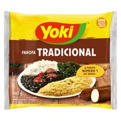FAROFA MANDIOCA TEMPERADA YOKI 400G
