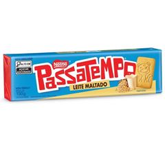 BISCOITO LEITE MALTADO PASSATEMPO 150G