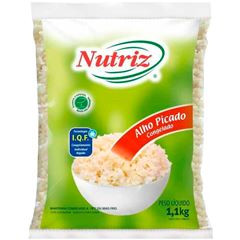 ALHO PICADO NUTRIZ CONGELADO PACOTE 1,10KG 