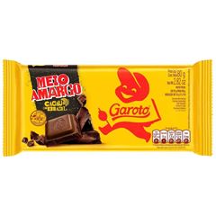 CHOCOLATE MEIO AMARGO AERO GAROTO 80G