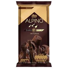 CHOC ALPINO 61% DARK MILK TABLETE 85G