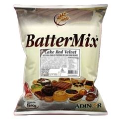 MISTURA PARA CAKE RED VELVET BATTERMIX 5KG