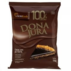 CACAU EM PO 100% ALCALINO DONA JURA 500G