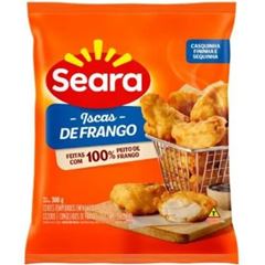 ISCAS FRANGO EMPANADO SEARA CONG 300G