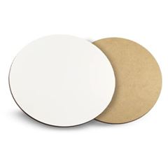 CAKEBOARD 28CM MDF 3MM BRANCO