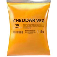 MOLHO CHEDDAR VEGANO JUNIOR 1,1KG