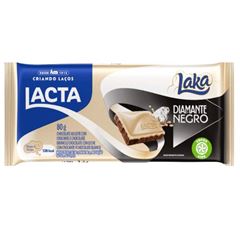 CHOC DIAMANTE NEGRO LAKA 80G
