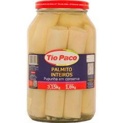 PALMITO DE PUPUNHA INT TIO PACO VD 1,8KG