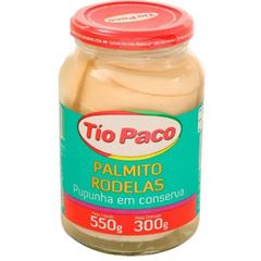 PALMITO PUPUNHA RODELAS TIO PACO VD 300G
