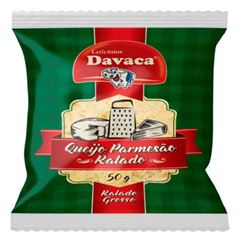 QUEIJO PARMESÃO RALADO GROSSO DAVACA 50G