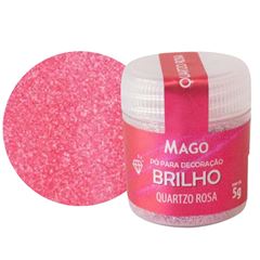 PO P/ DECOR. QUARTZO ROSA BRILHO 5G MAGO