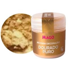 PO P/ DECORACAO DOURADO PURO 5G MAGO