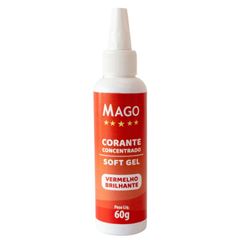 COR SOFT GEL VERMELHO BRILHANTE MAGO 60G