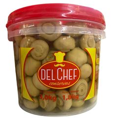 COGUMELOS INTEIROS DEL CHEF 1,8KG