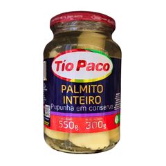 PALMITO DE PUMPUNHA INTEIRO TIO PACO 300G