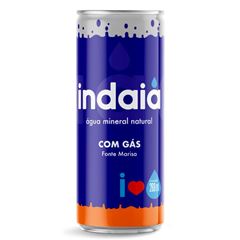 AGUA MINER C/GAS INDAIA LT 269ML