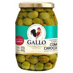 AZEITONA VERDE C/ CAROÇO 6X500G